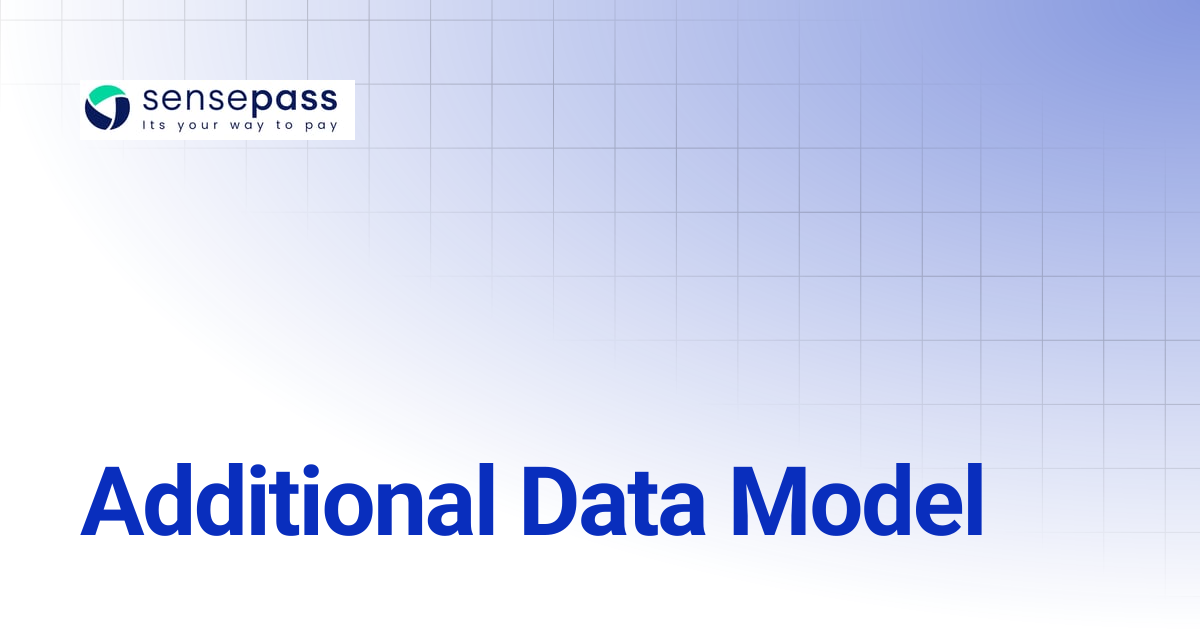 Additional Data Model | SensePass